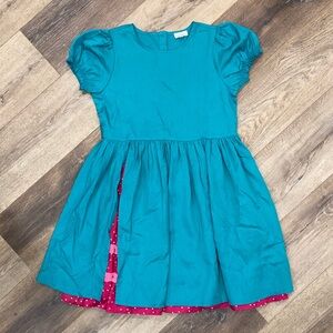 Finding Foxtale Teal Dress Spring Summer Outfit size 12 Girl